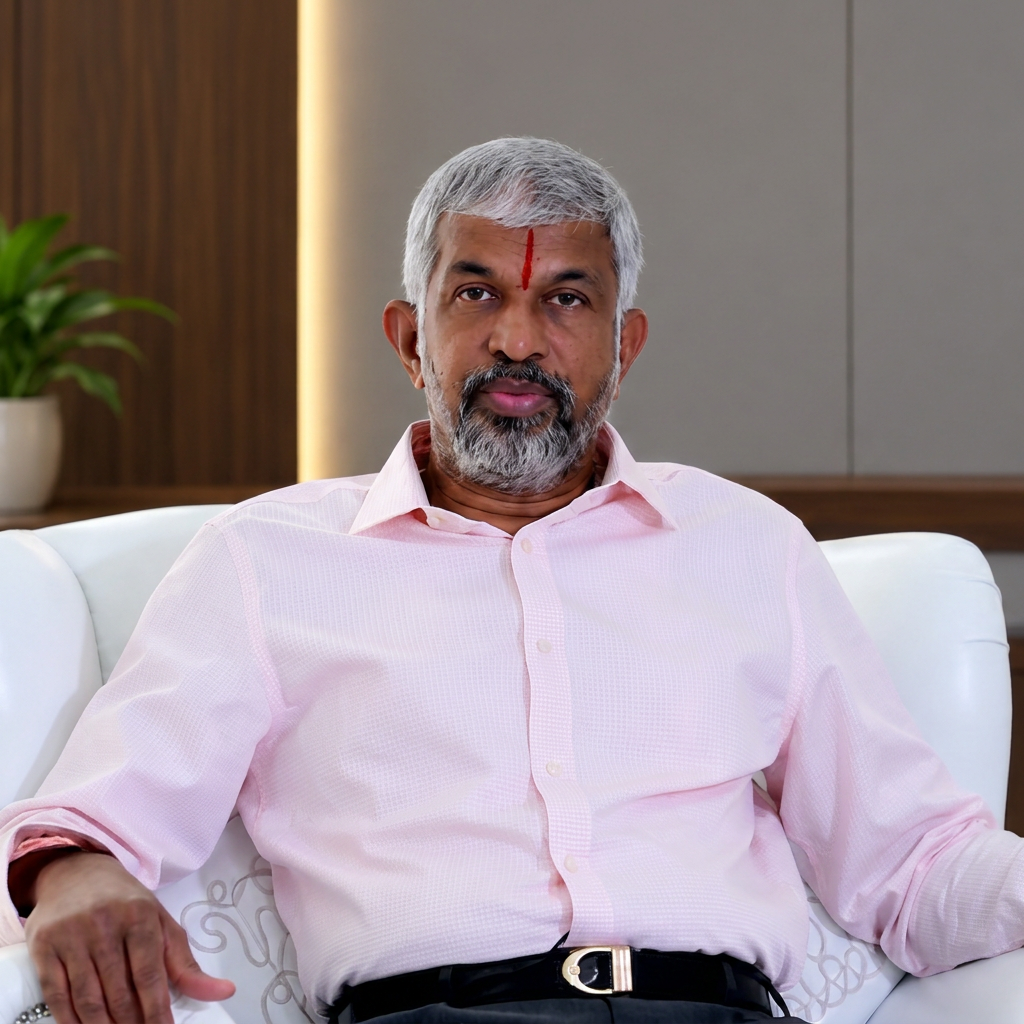 Portrait of Dr. Jupally Rameswar Rao